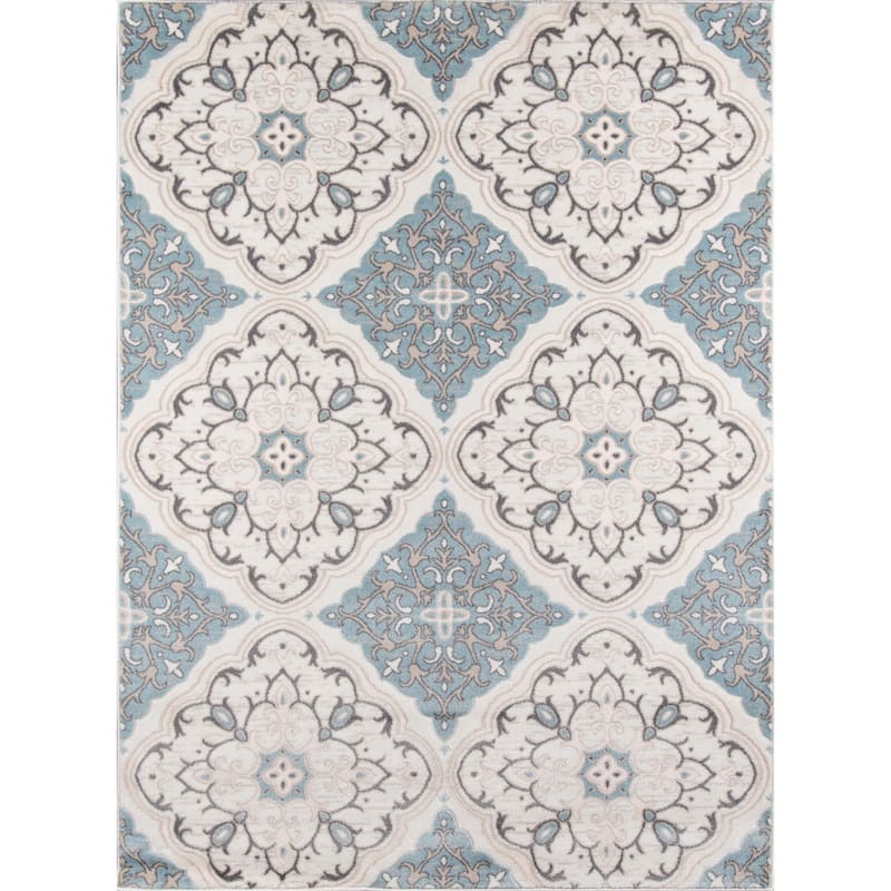 Momeni Brooklyn Heights Polyester Blend Damask Area Rug - 7'10" x 9'10"