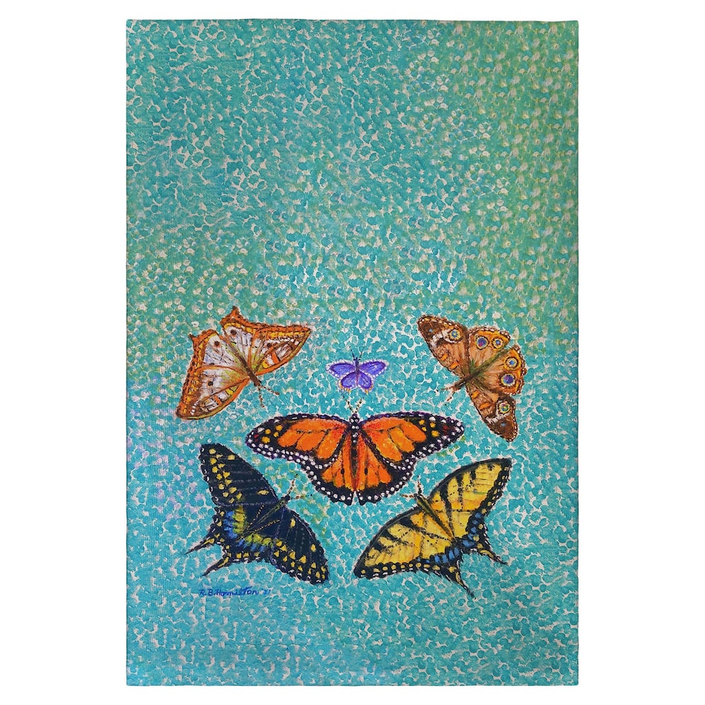 Butterfly Arrangement Guest Towel - 20x20