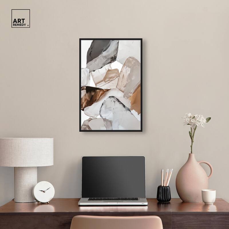 Sedimentary Hues II Canvas by Art Remedy