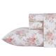 Laura Ashley Cotton Flannel-Soft-Deep Pocket-Sheet & Pillowcase Set - Lisalee - King