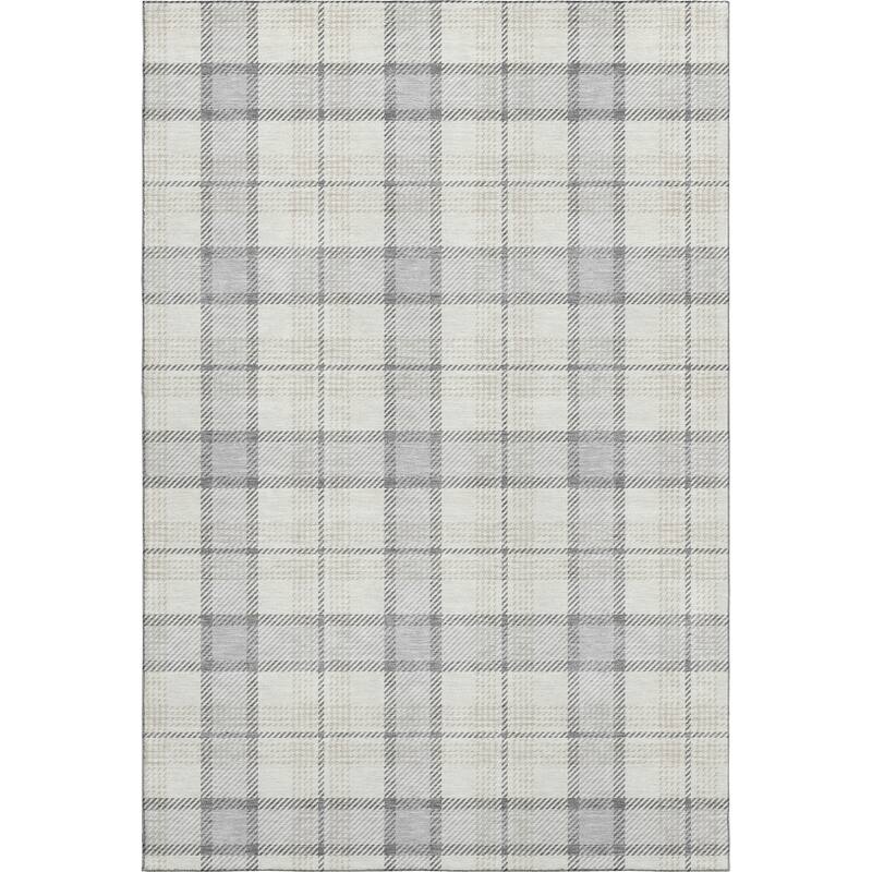 Premium Washable Super Soft Plaid Mayfield Rug