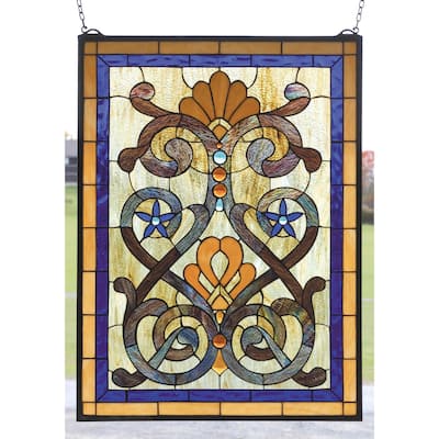 Meyda Tiffany Stained Glass Tiffany Window from the Tiffany Window
