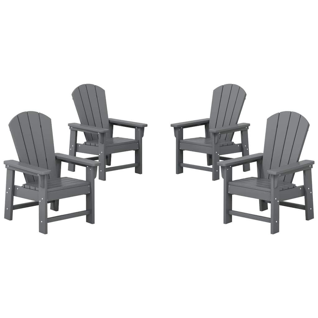 Laguna Kids Outdoor Poly Adirondack Chair (Set of 4)