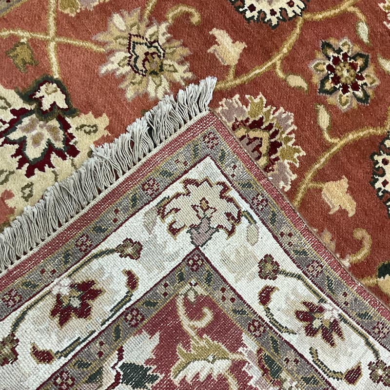 HERAT ORIENTAL Handmade Mahal Wool Rug - 4'2" x 6'2"