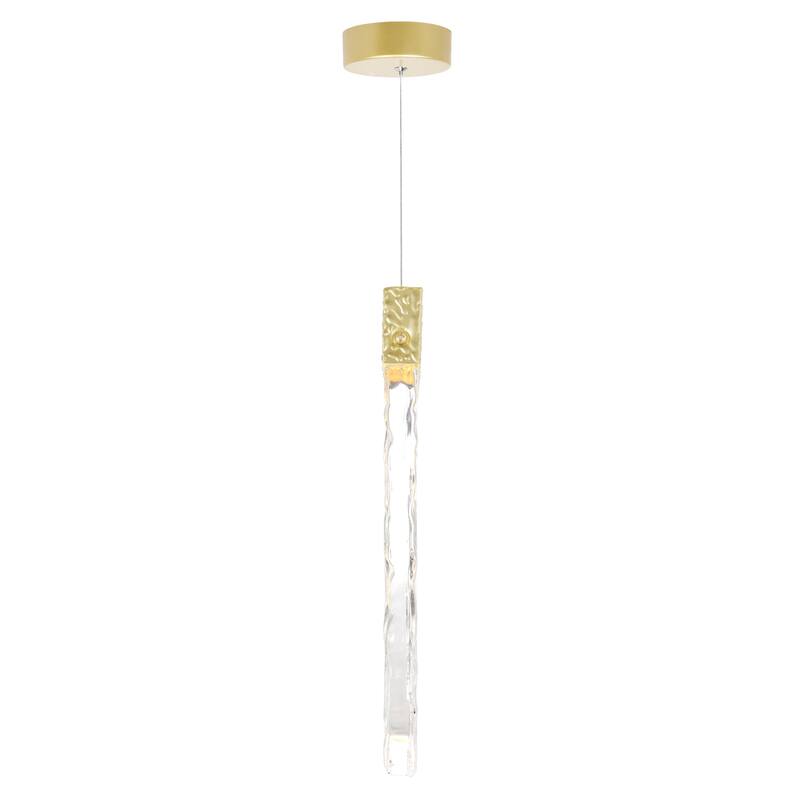 Carolina LED Pendant With Gold Leaf Finish - Gold Leaf