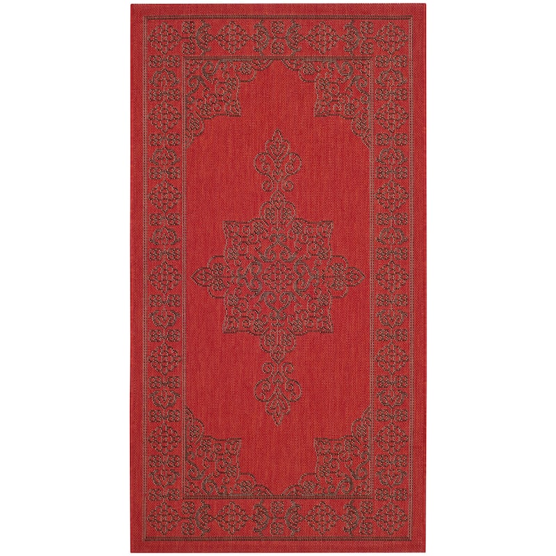SAFAVIEH Courtyard Margy Indoor/ Outdoor Waterproof Patio Backyard Rug