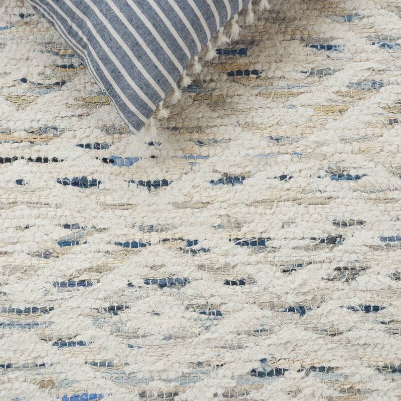 SAFAVIEH Handmade Natura Shaindel Transitional Denim Rug