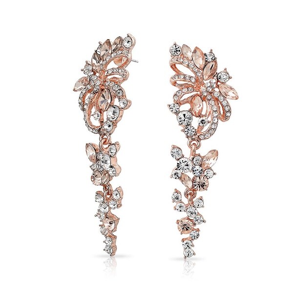 statement earrings crystal