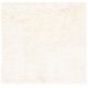 preview thumbnail 30 of 34, SAFAVIEH Handmade Sheepskin Aybek Genuine Pelt Rug 6' Square - Natural/White - Square
