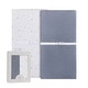 preview thumbnail 19 of 85, Ely's & Co. Baby Fitted Changing Pad Cover - Cradle Sheet Set - 2 Pack - 32" x 16" Blue Celestial