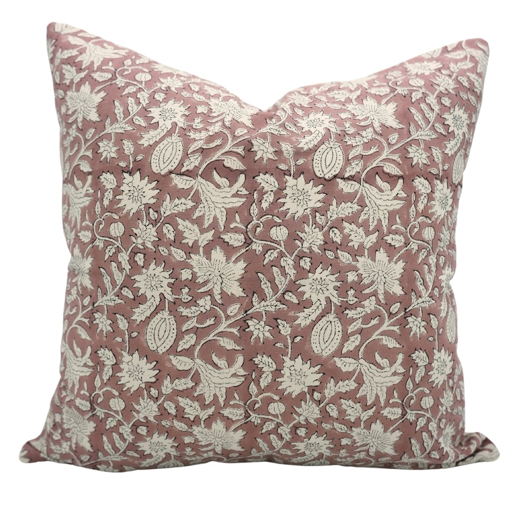 Fabdivine Floral Handcrafted Throw Home Décor Pillow Cover Or Cushion Case