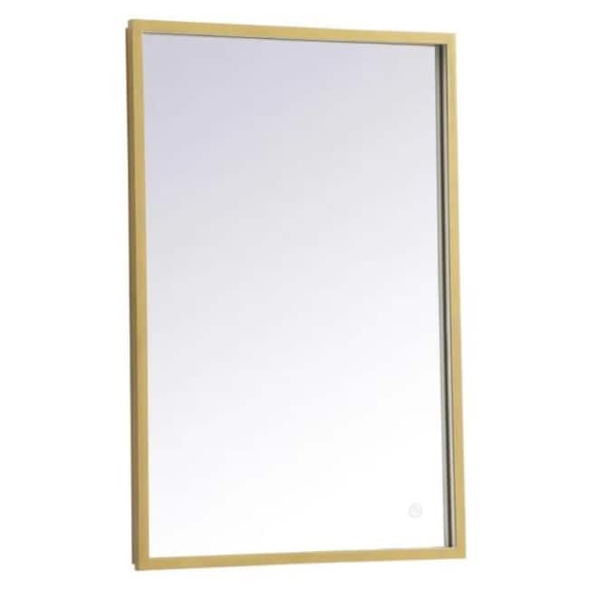 Elegant Lighting MRE62030 Pier 20" W x 30" H Modern Rectangular