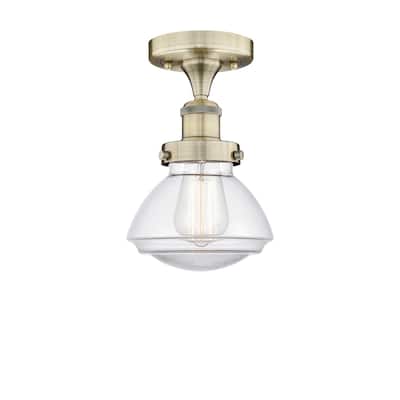 Innovations Lighting Olean - 1 Light 7" Semi-Flush Mount
