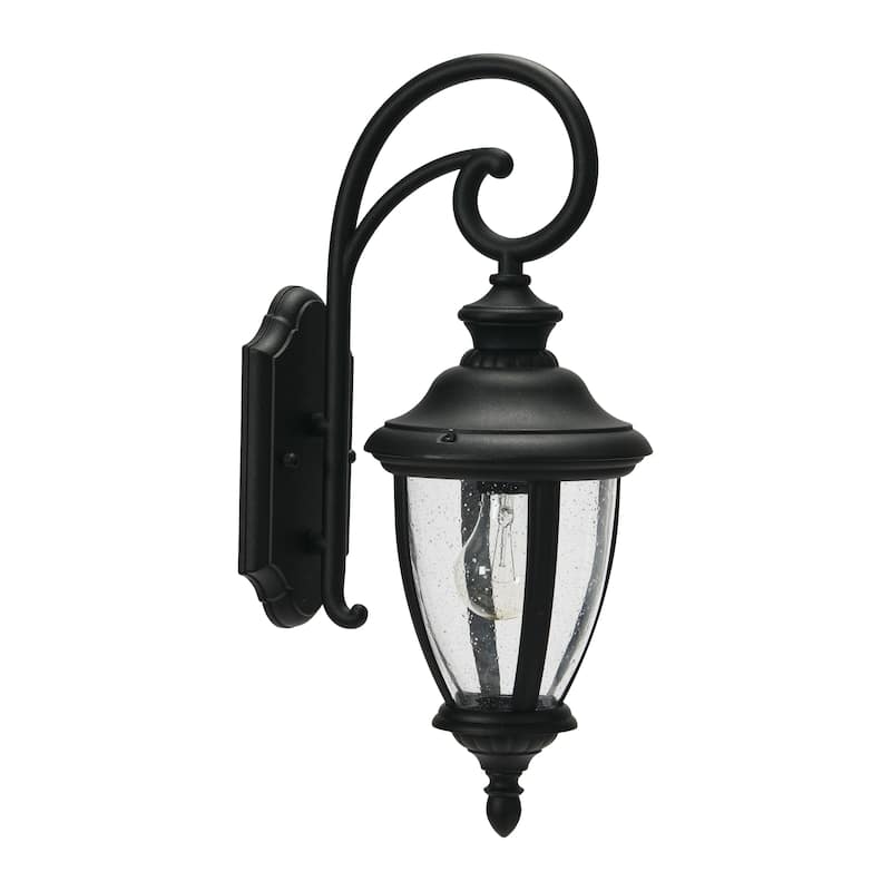 Robert Stevenson Lighting Prestwick - Metal and Glass Outdoor Light - 8W x 10L x 20H