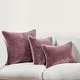 preview thumbnail 85 of 130, Villa by Classic Home Harriet Velvet Throw Pillow