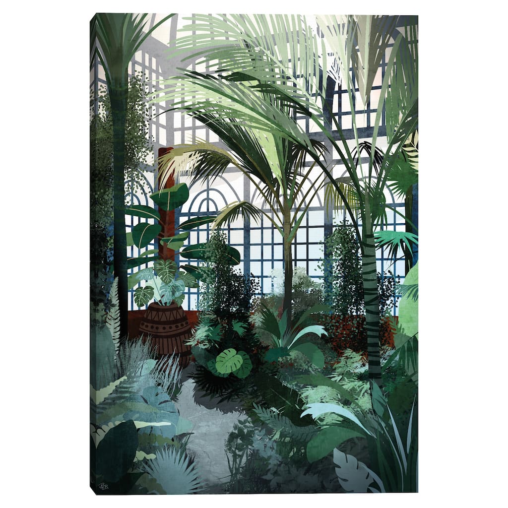 Greenhouse View II by Belle Maison Canvas Art Print