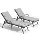 Option Chair-Black&Cushion-LightGrey