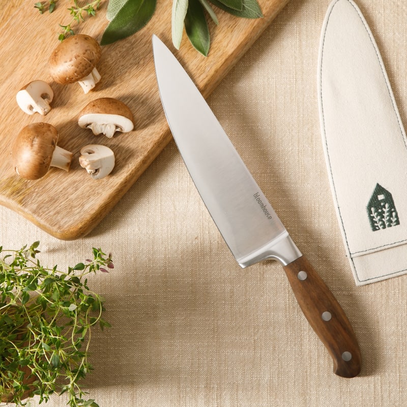 Bloomhouse Italian Walnut Forged German Steel Cutlery Series