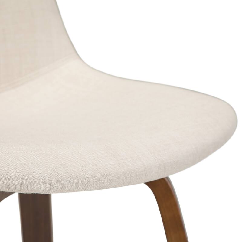 WYNDENHALL Cacey Mid Century Modern Bentwood Counter Height Stool (Set of 2) - 20.7'' x 21.1'' x 36.6