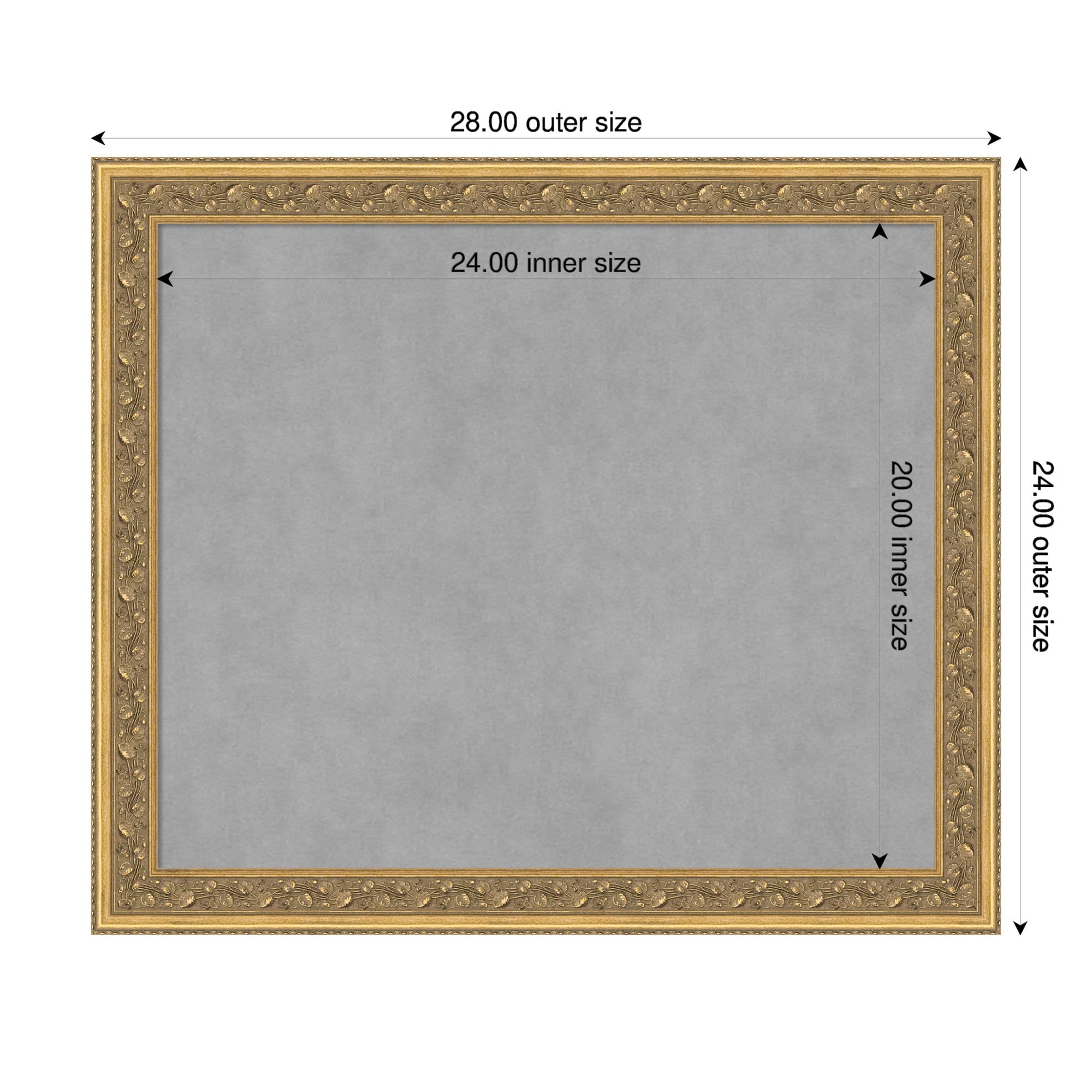 Amanti Art Carter Dark Gold Framed