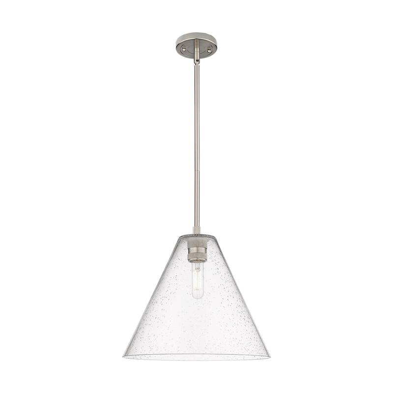 Innovations Lighting Downtown Urban - Crown Point - 1 Light 12" Berkshire Stem Hung Pendant