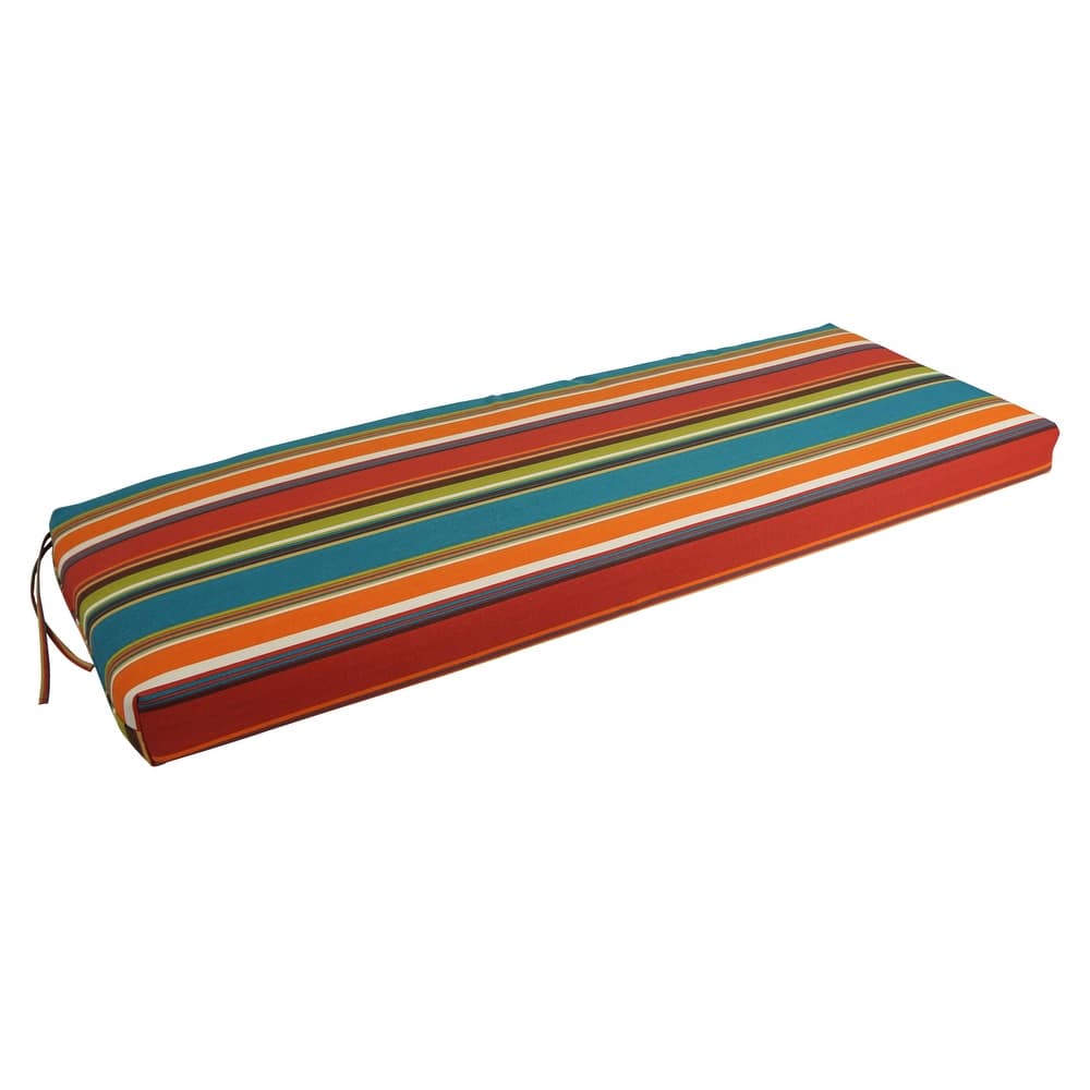 Blazing Needles 54-inch All-Weather Bench Cushion - 54 x 19