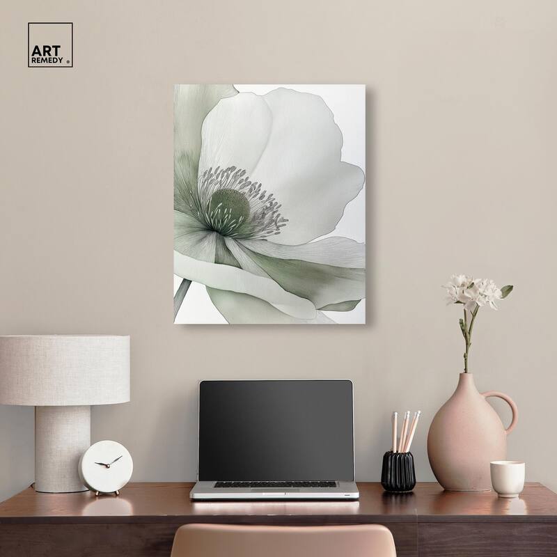 Delicate Stamen I Canvas by Art Remedy, Gallery Wrapped