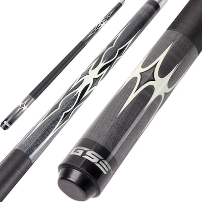 GSE™ 58" 2-Piece Canadian Maple Hardwood Billiard Pool Cue Stick for Men/Women.Great for House Game Room or Commercial Bar Use