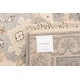 preview thumbnail 9 of 7, ECARPETGALLERY Hand-knotted Royal Oushak Light Grey Wool Rug - 2'5 x 15'6