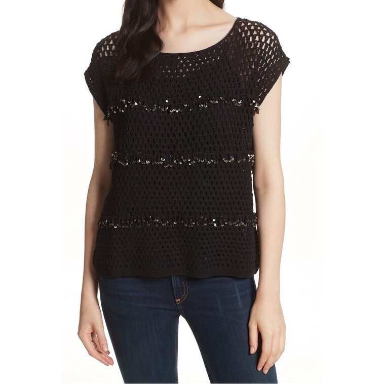 joie sequin top