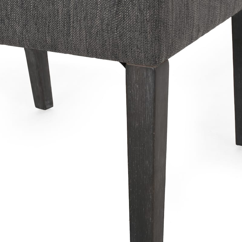 Charcoal 25.5" Upholstered Arm Chair