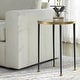 preview thumbnail 2 of 2, Uttermost Stiletto Antique Gold Side Table - 17"W x 22"H x 17"D