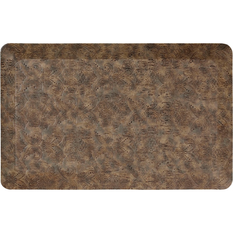 Emeril Lagasse Damask Modern Kitchen Mat