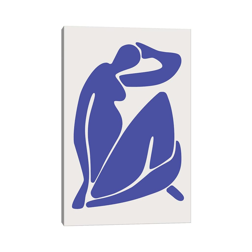 iCanvas "Henri Matisse Blue Collection I" by Jay Stanley Canvas Print