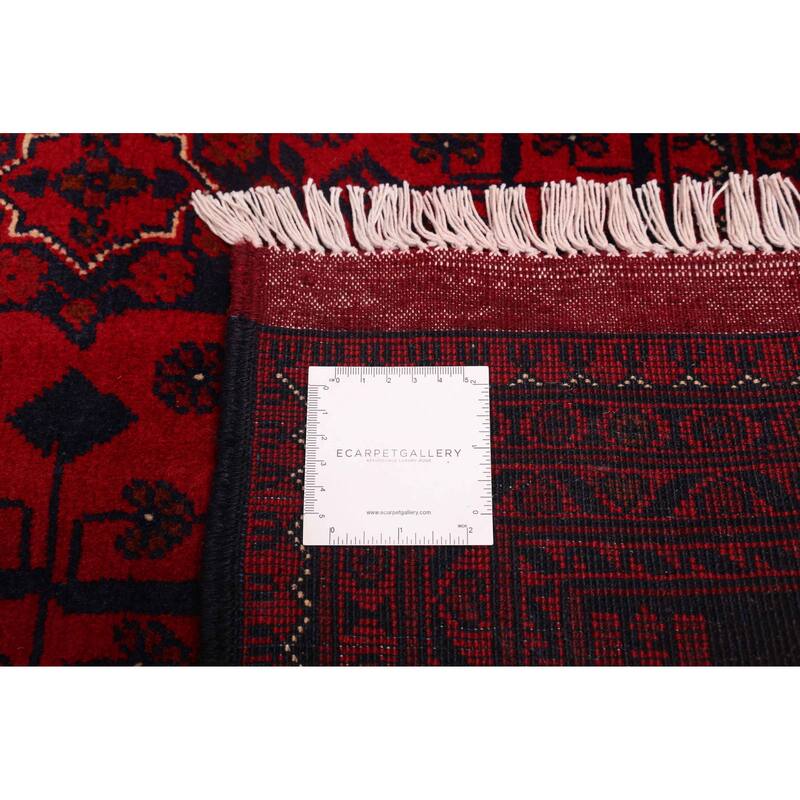 ECARPETGALLERY Hand-knotted Finest Khal Mohammadi Red Wool Rug - 5'7 x 8'4