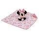 preview thumbnail 4 of 3, Disney Minnie Mouse Baby Blanket and Security Blanket 2-Piece Gift Set