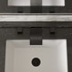 preview thumbnail 14 of 34, Double Handle Waterfall Bathroom Faucet with Pop-up Drain,Widespread 3 Hole Bathroom Sink Faucet