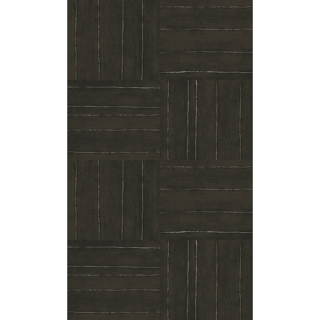 Seabrook Designs Plaza Geometric Non-Woven Unpasted Wallpaper