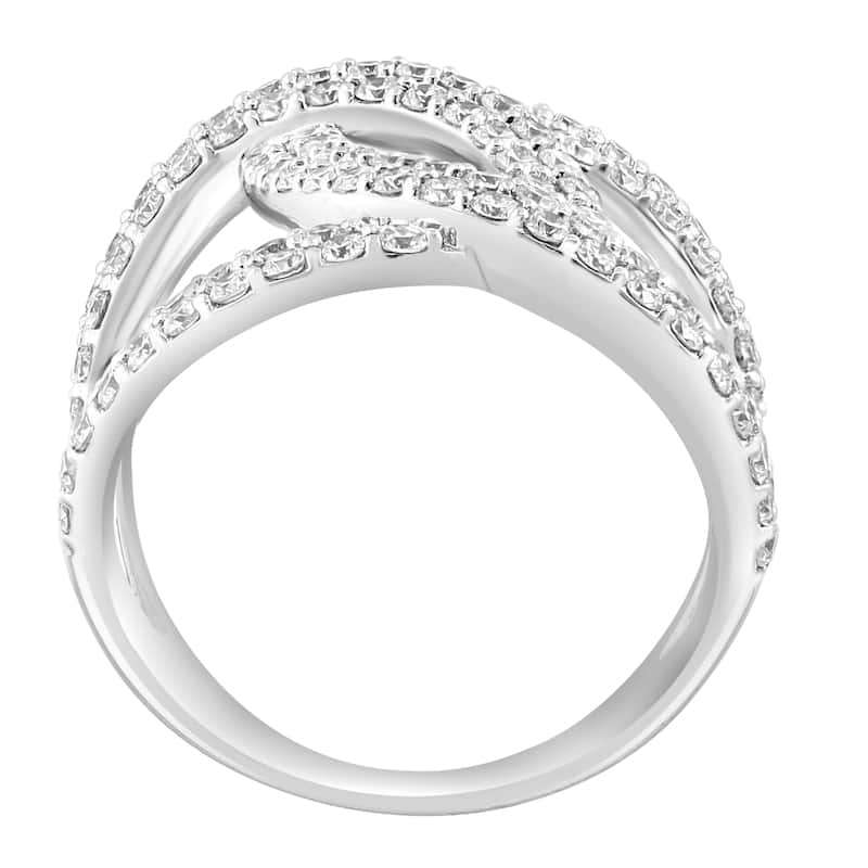 Effy Women's 14K White Gold Diamond Ring