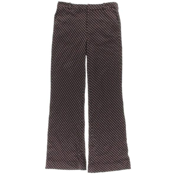 Shop Rachel Rachel Roy Womens Wide Leg Pants Pattern High Rise