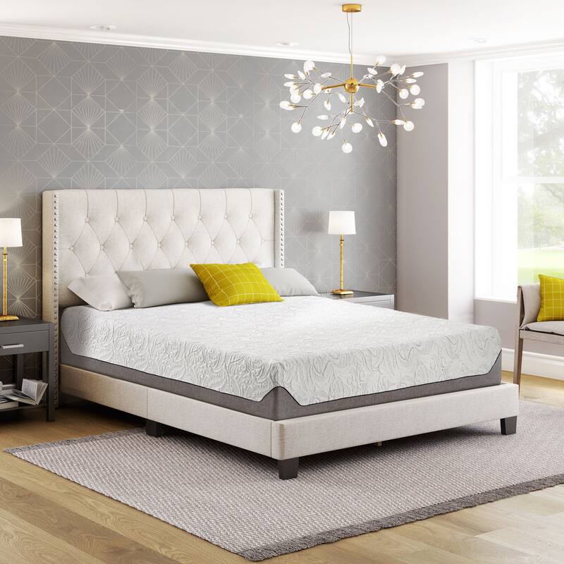 Boyd Sleep 12" Air Flow Gel Memory Foam Mattress with Reflexa Foam