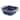 Collapsible Plastic Square Strainer in Navy