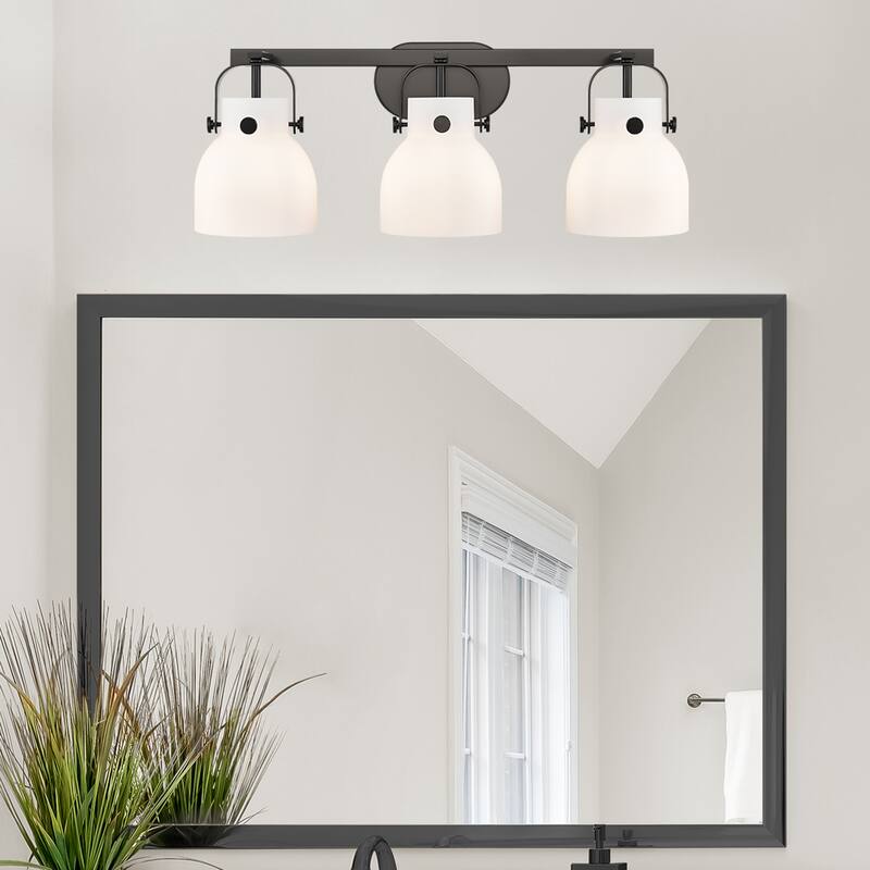 Innovations Lighting 423-3W-10-27 Pilaster II Bell Vanity Pilaster II