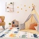 preview thumbnail 10 of 11, Orian Rugs Playroom Traffic White Stain Resistant Kids Area Rug