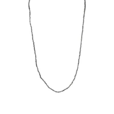 925 Sterling Silver Labradorite Beaded & Strand Necklace
