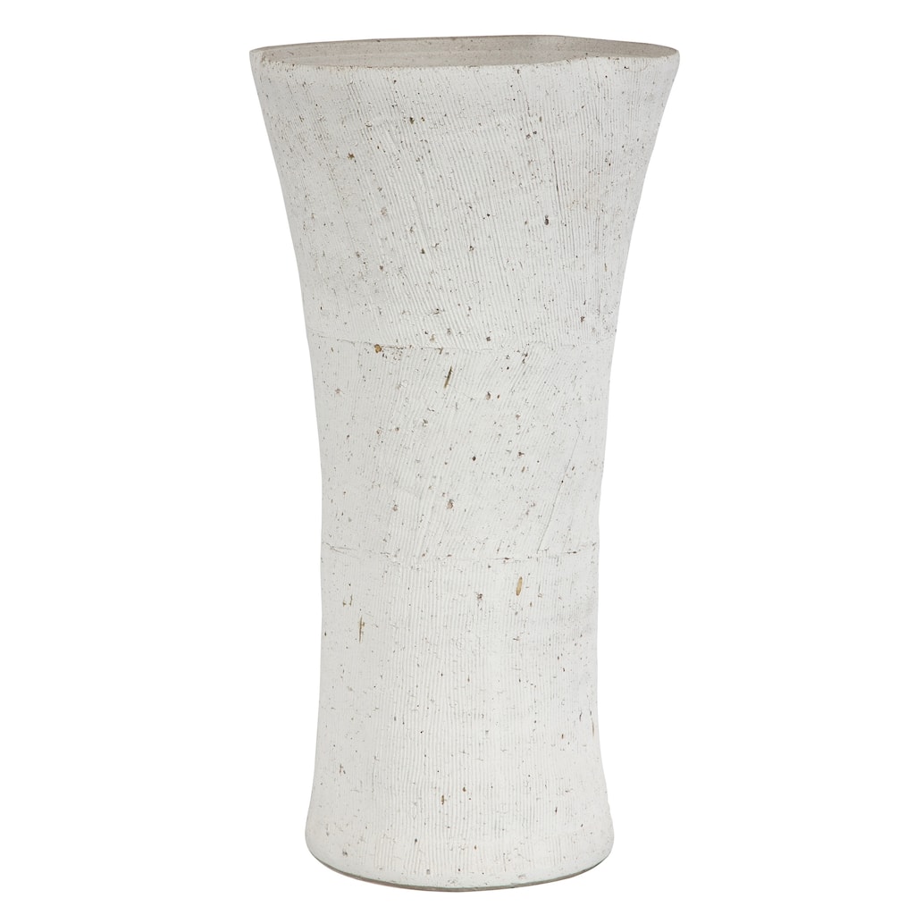 Uttermost Floreana Tall White Vase