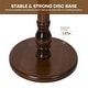 preview thumbnail 115 of 140, Tree-branch Rubberwood Freestanding Coat Rack with Hooks