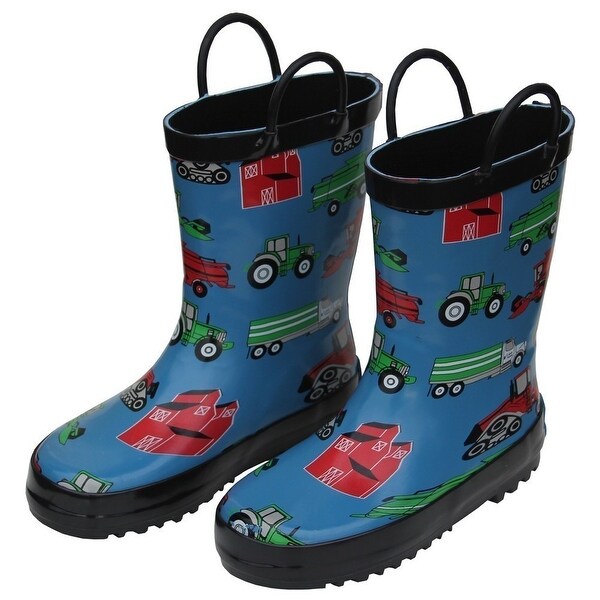 boys rubber boots