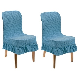 Parson Chair Slipcovers With Skirtnull