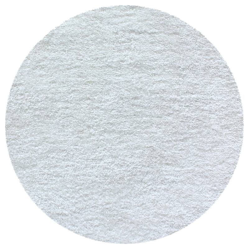 Superior Hand-tufted Plush Solid Shag Indoor Area Rug